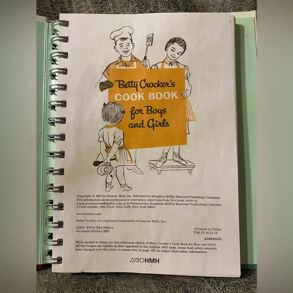 Betty Crocker’s Vintage Cookbook for Boys and Girls - Picture 2 of 5